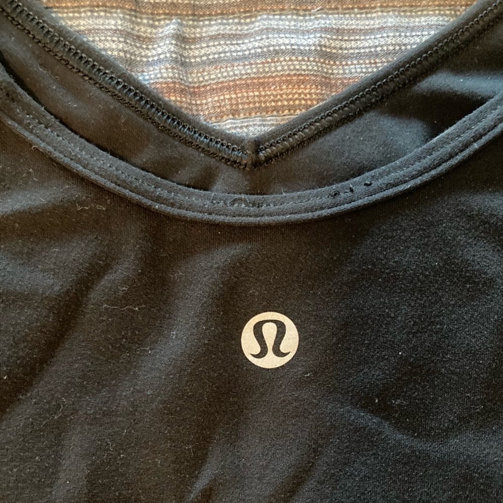 lululemon athletica Black Long Sleeve Tee